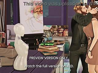 peggy and steve explore naughty 3d hentai sex in cartoon preview