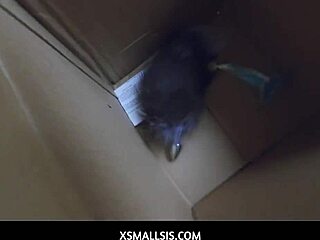 Ashley Adams ambil abang tiri dalam pantat ketatnya