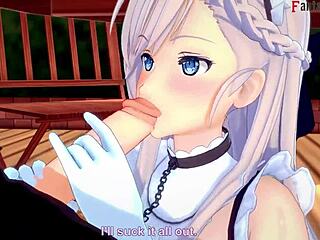 belfast invites me to lunch in azur lane pov