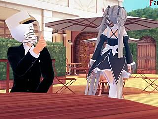 เบลฟาสต์ ชวนกินข้าวเที่ยงใน Azur Lane POV