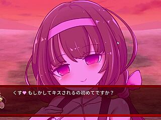 Succubus Duel Battles Slime Succubus in Anime Game