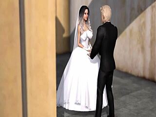 3d porn contrasts big cock with big boobs