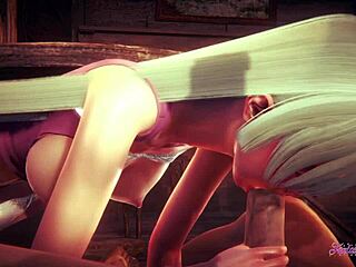 Seven deadly sins hentai 3d shows elizabeth liones sucking and banging hard