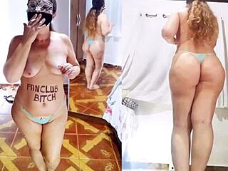 Mirella Delicia Rips Clothes In Huge Tits Striptease Compilation.