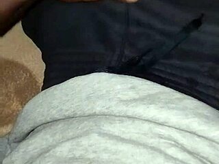 Hairy Gay Twink Wanks His Monster Cock Solo At Home