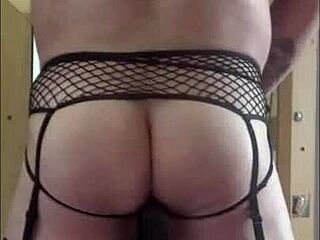 as a bisexual crossdresser, i enjoy a good ass fucking with machine and dildo