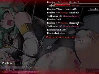 Lumina la Valiente lucha contra monstruos en aventura épica de hentai anime