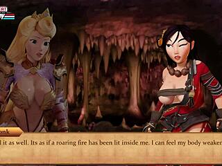 i play the princess quest demo in anime style.