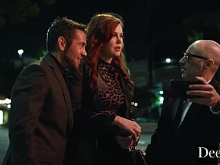 Maitland Ward uči temno lekcijo z intenzivnim oralom v nogavicah