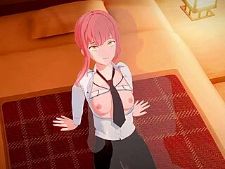 โอ้ย นางสาวมากิม่าครางดังขณะโดนแทงในเฮนไต 3D วาย!