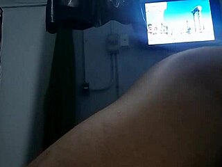 Latina pornstar fucking around in bareback interracial scene.