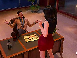 Hentai Kartun 3D Bisnis Fashion Lepas Celana Show Pantat E2 25