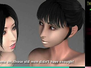 Cute sexy group with big cocks in 3D assfucking creampie twin succubus ep 8