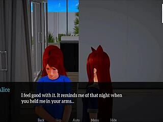 What secrets hide in My New Family 83 with this redhead’s big ass and tits?