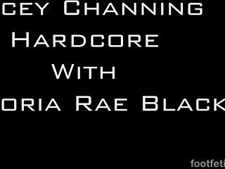 lacey channing victoria rae black - foot fetish daily