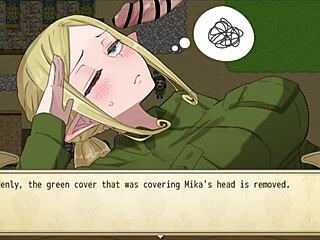 Uh, aku teruk main seks dalam game anime bahagian 1...