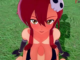Hey, Yoko Littner POV in Tengen Toppa Gurren Lagann, See Full Fantasy on Sheer!