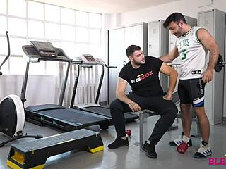 my first gym day turned wild with magic javi and kike gil