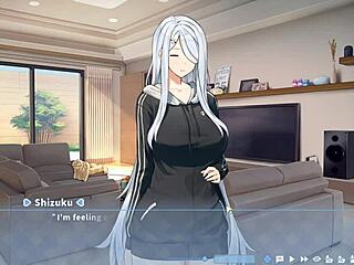 Summer Clover harem game ep 8 half-naked with huge boner