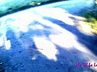 At the picnic area, luna bent over for my monster cock, sucking and assfucking until cum on tits.