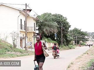 Ebony Beauty's Bold Sex With Stranger