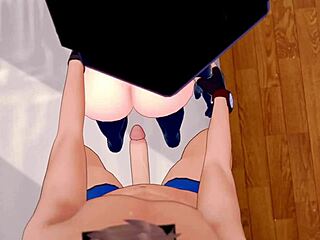 i'm the tv woman wanting to have fun with footjob before cooking, hehe