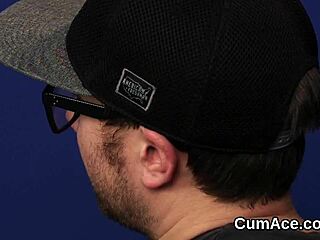 Hot Beauty Gulps Cum Load on Face!