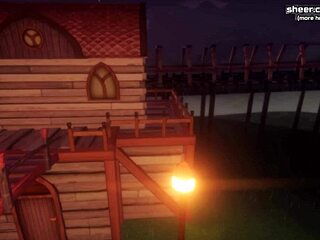 Hot Anime Elf Teen Gets Titjob After Face Sitting in 1080p60fps