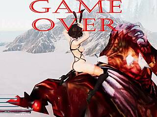 Ediciones de Sword x Hime game over con acción loca de monstruos