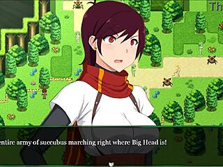 Succubus covenant generation one hentai game pornplay episode 12 game over sex scene with pink haired cute demon girl