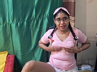 I’m thrilled stepbrother Hanif and Adori had wild home sex