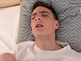 Horny Twink Chad Johnstone Fingers Ass in POV Action