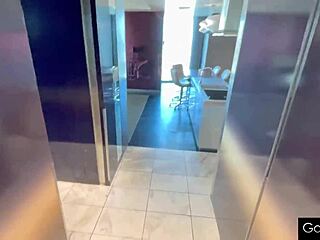 Sage Roux's Tight Ass Railed in Fishnet Suit: Contrast of Pain and Pleasure