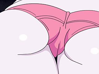 Большая жопа Mangles в центре дикого хентай-действа