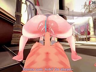 Rosalia bangs three Mario Bros in wild 3D fantasy cartoon adventure by FantasyKing3.