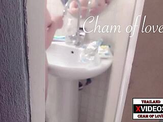 หลอกเย็ดสาวในห้องน้ำ 3 some lesbian asian group monster cock public amateurs
