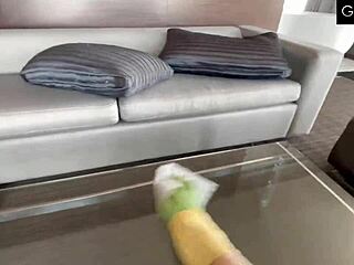 Sage Roux's Tight Ass Railed in Fishnet Suit: Contrast of Pain and Pleasure