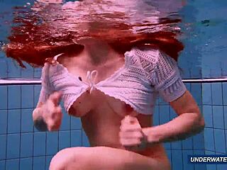 marketa’s hairy underwater show is just stunning to watch