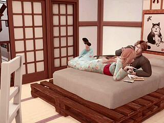 3D Japanese Teasing Turns Into Wild Play