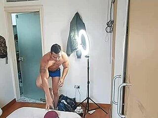 My Brother Spies On Us Fucking With My Passive Boyfriend In Intense Group Action.