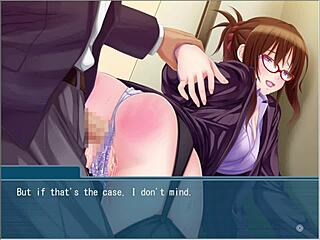 信じられない、美人メガネ教師がヘンタイパート2でスパンキングを渇望