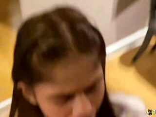 wanna see me fuck this skinny asian teen with creampie?