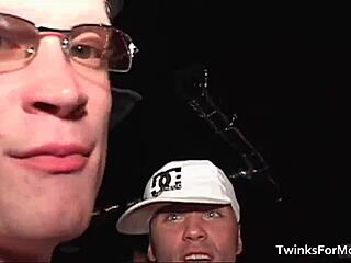 Two Gay Twinks Suck Hard Dicks