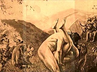 These vintage erotic drawings stir up such wild, nostalgic desires!