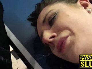 Yo, big tits Samantha Bentley deepthroats a huge dick like a pro! 😍