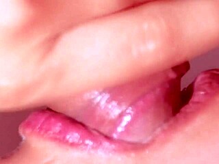 Little slut sucks cock and cums in mouth