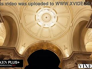 Csábos csaló Eve Sweet punci nyalással csábít a balta tervhez