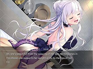 เจ้าหญิงบริสุทธิ์โดนทำร้ายในเกมอนิเมะตอนที่ 4 - ช็อก!