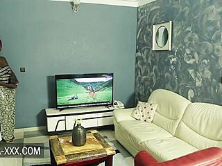 Two Amateur Ebony Babes Sharing Lucky Friend