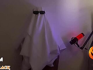 halloween kk fun in sexy lingerie outdoors, wanna join? 🎃